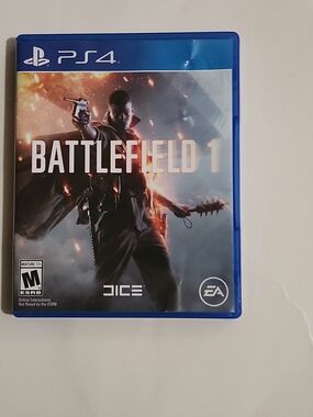 Sony PS4 Battlefield 1 in Blue Case